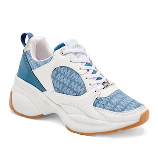Foto 1 | Moramora Tenis Urbano Para Mujer Blanco Azul