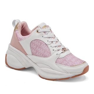 Foto 1 | Moramora Tenis Urbano Para Mujer Blanco Rosa Oro