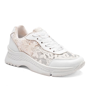 Foto 1 | Moramora Tenis Urbano Para Mujer Blanco