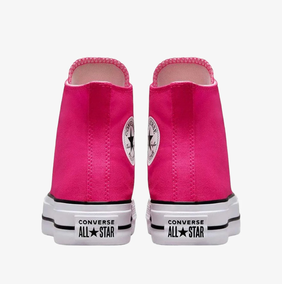 Foto 5 pulgar | Tenis Converse Ctas Lift Hi Bota Rosa Plataforma Para Mujer - Original