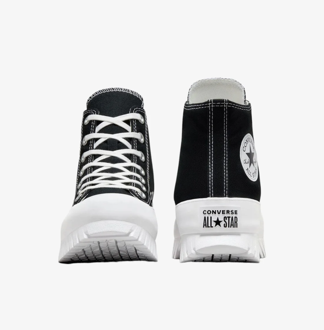 Foto 4 | Tenis Converse Lugged 2.0 Hi Negro Plataforma Unisex - Original