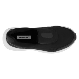 Foto 3 | Tenis Sin Cordones Exterior Textil Color Negro Para Mujer De Rbbasics