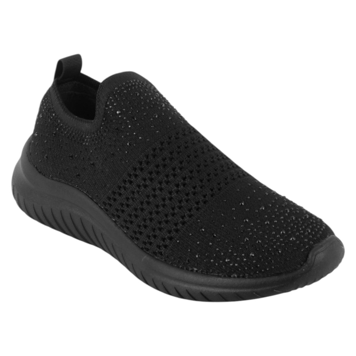 Tenis Sin Cordones Exterior Textil Color Negro Para Mujer De Rbcollection