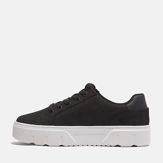 Foto 3 | Tenis Timberland Sneakers Lauren Court Plataforma Color Negro Moda Para Mujer