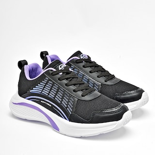 Foto 2 | Skyline Tenis Urbano Para Mujer Negro Lila