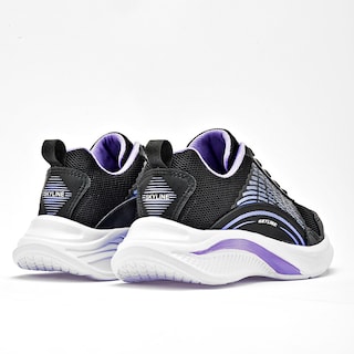Foto 5 | Skyline Tenis Urbano Para Mujer Negro Lila
