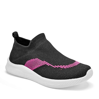 Foto 1 | Zoomer Tenis Urbano Para Mujer Negro Fucsia