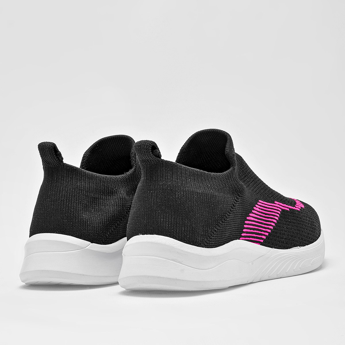 Foto 5 | Zoomer Tenis Urbano Para Mujer Negro Fucsia