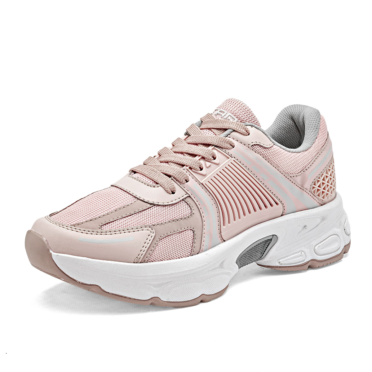 Stars Of The World Tenis Urbano Para Mujer Rosa Gris