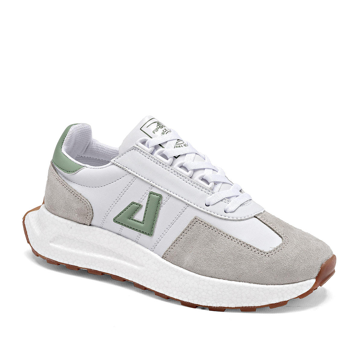 Apoort Tenis Urbano Para Mujer Blanco Beige Verde