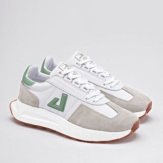 Foto 2 | Apoort Tenis Urbano Para Mujer Blanco Beige Verde