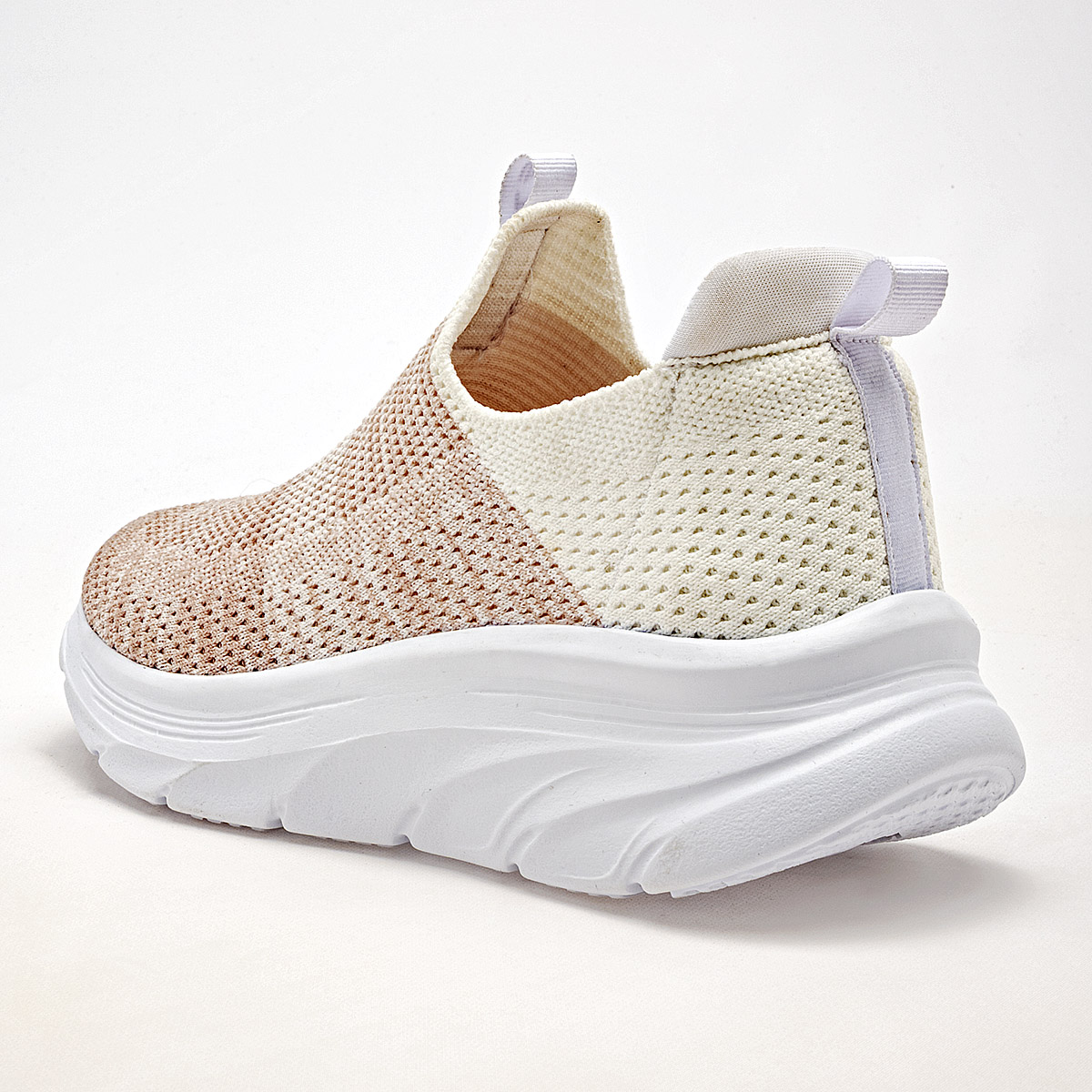 Foto 5 pulgar | Stars Of The World Tenis Urbano Para Mujer Blanco Beige