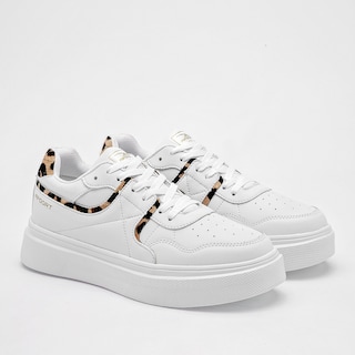 Foto 2 | Apoort Tenis Urbano Para Mujer Blanco Beige