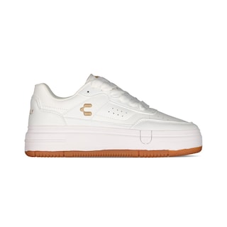 Foto 1 | Tenis Mujer Charly Sport Comodo Escolar Blanco