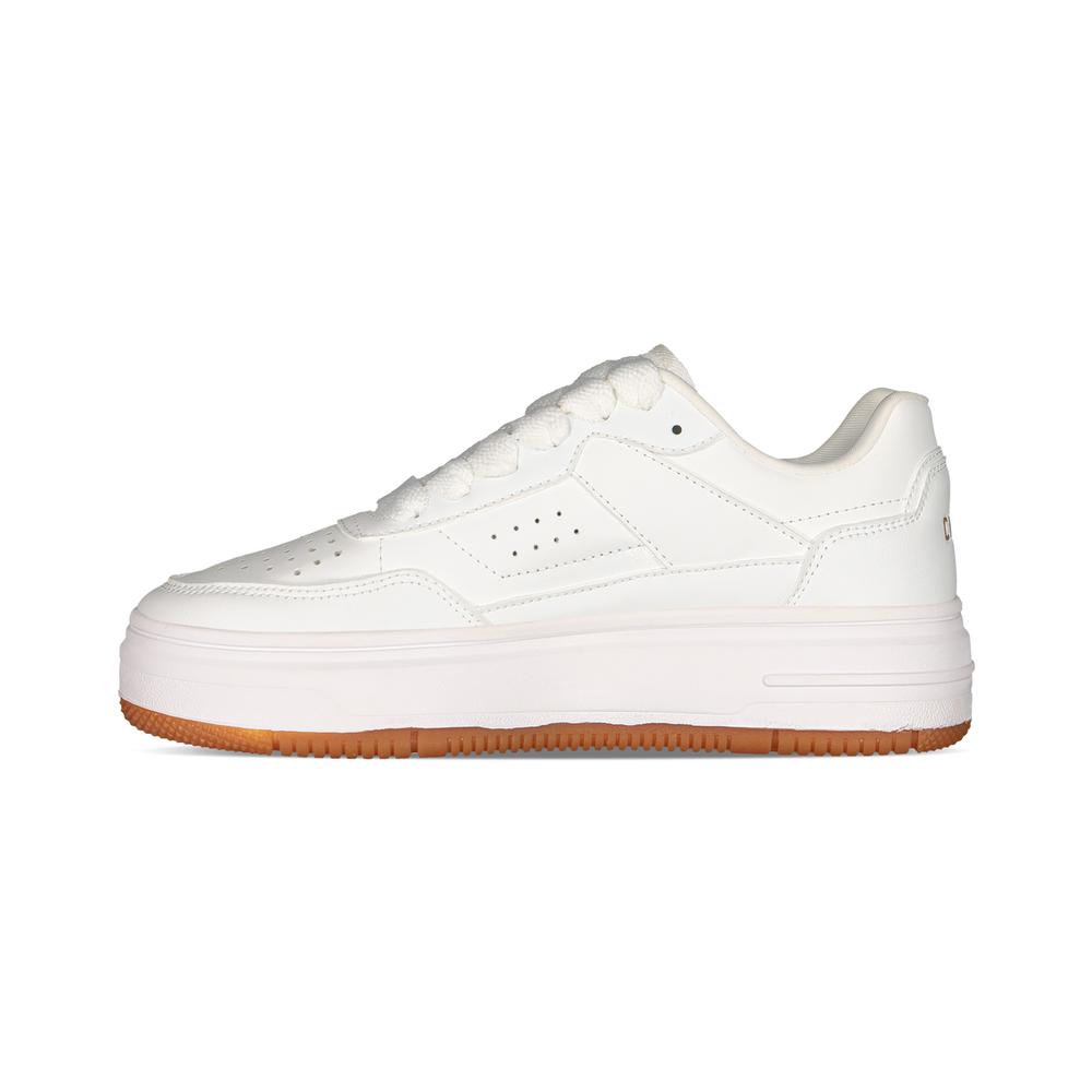 Foto 3 pulgar | Tenis Mujer Charly Sport Comodo Escolar Blanco