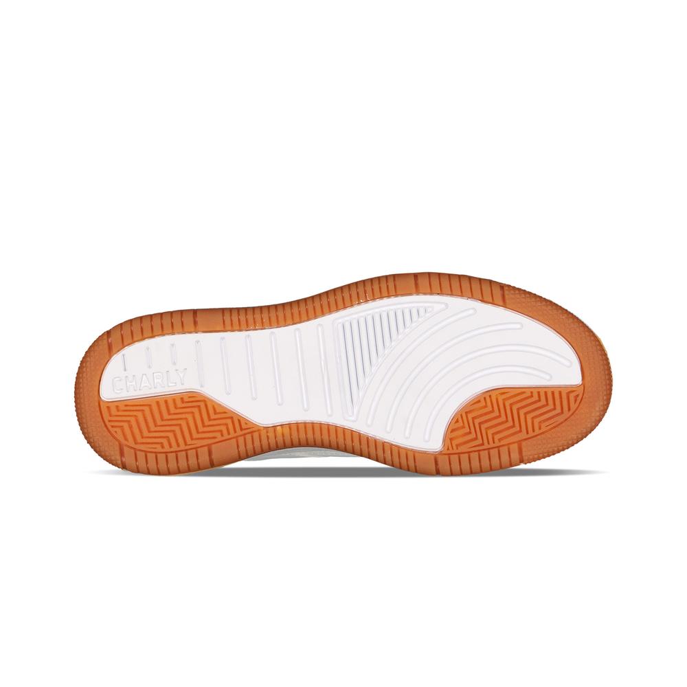 Foto 4 pulgar | Tenis Mujer Charly Sport Comodo Escolar Blanco