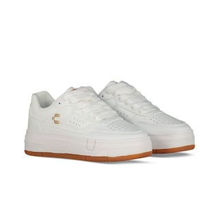 Foto 5 | Tenis Mujer Charly Sport Comodo Escolar Blanco