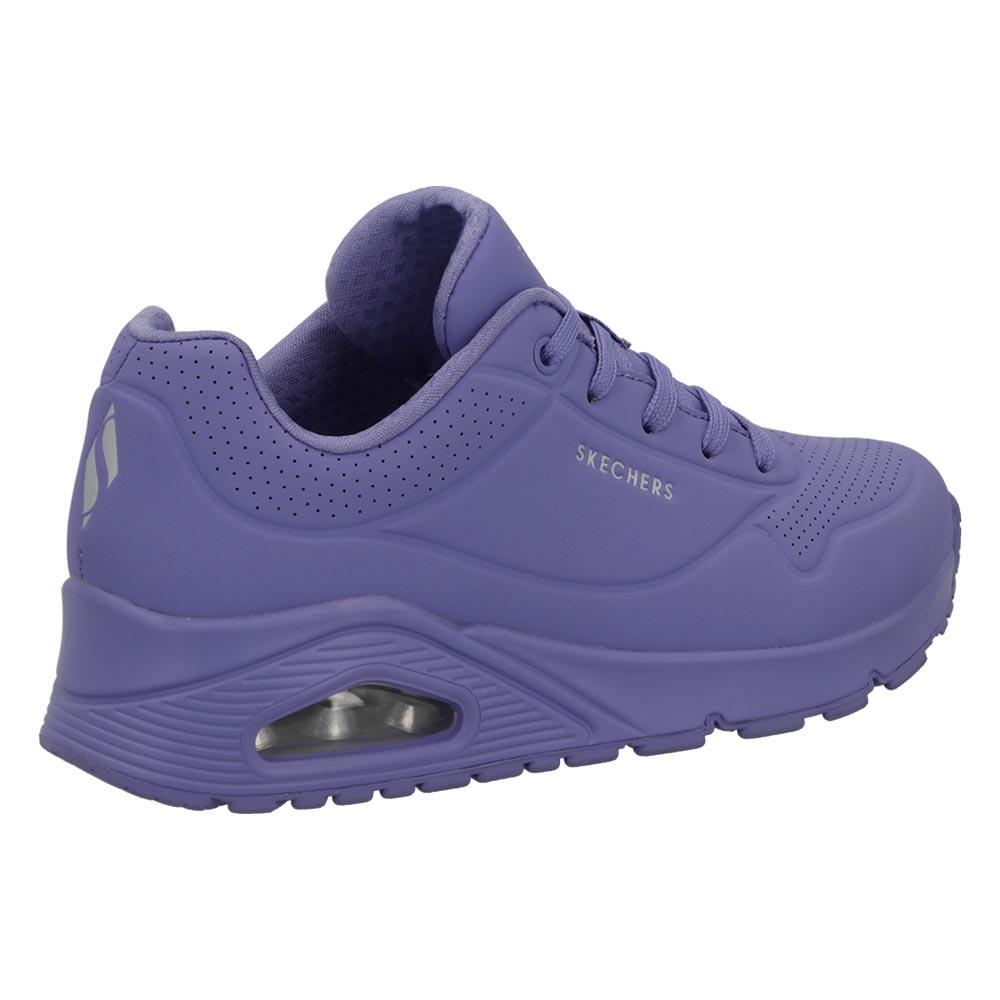 Foto 4 pulgar | Tenis Skechers Mujer Urbano Casual Violeta Oscuro