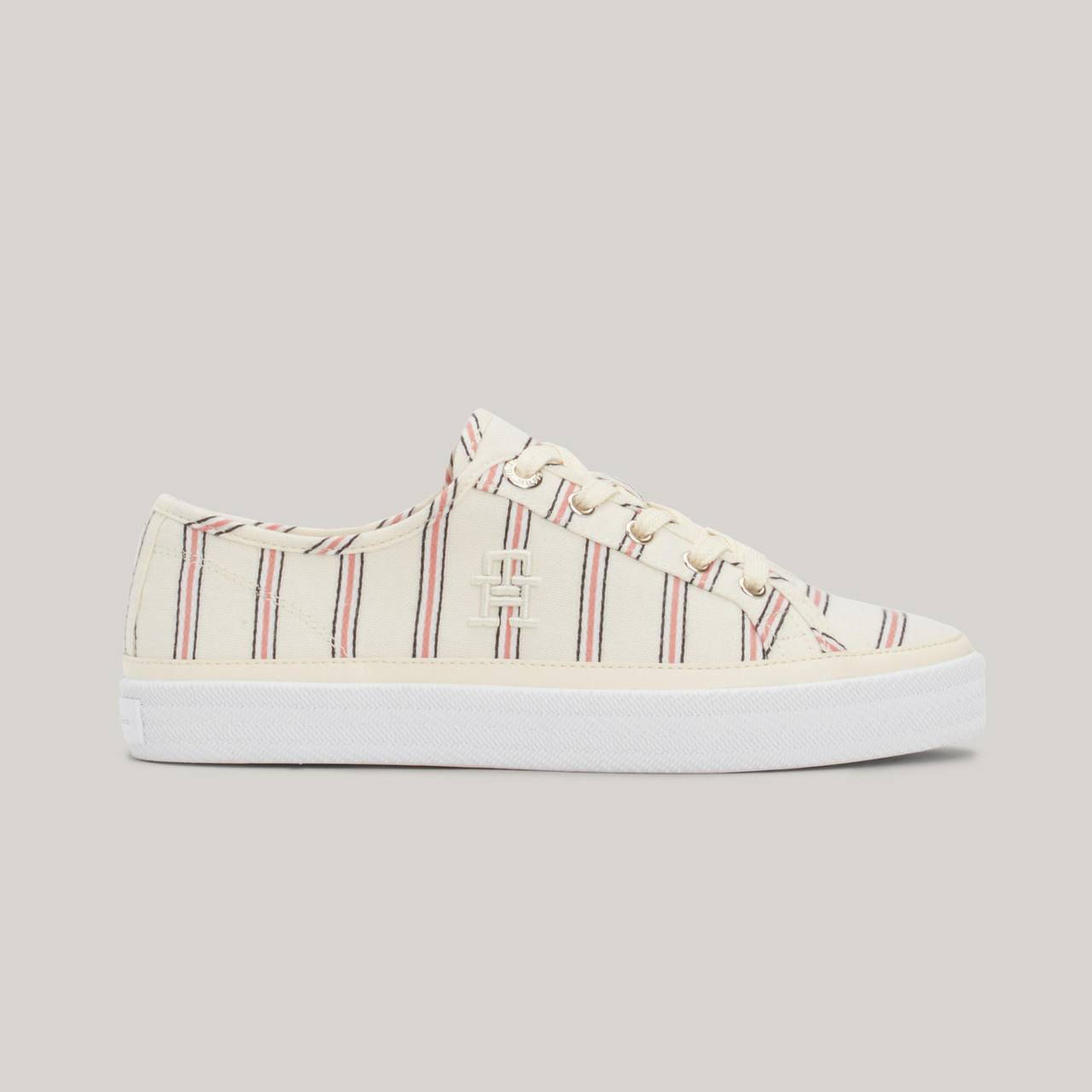 Foto 2 pulgar | Tenis Tommy Hilfiger Foxie 2d Color Beige Casual Para Mujer