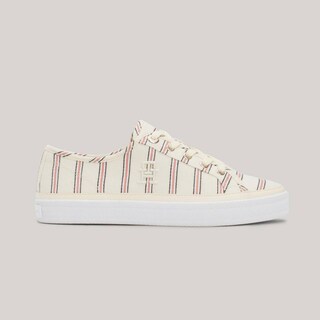 Foto 1 | Tenis Tommy Hilfiger Foxie 2d Color Beige Casual Para Mujer