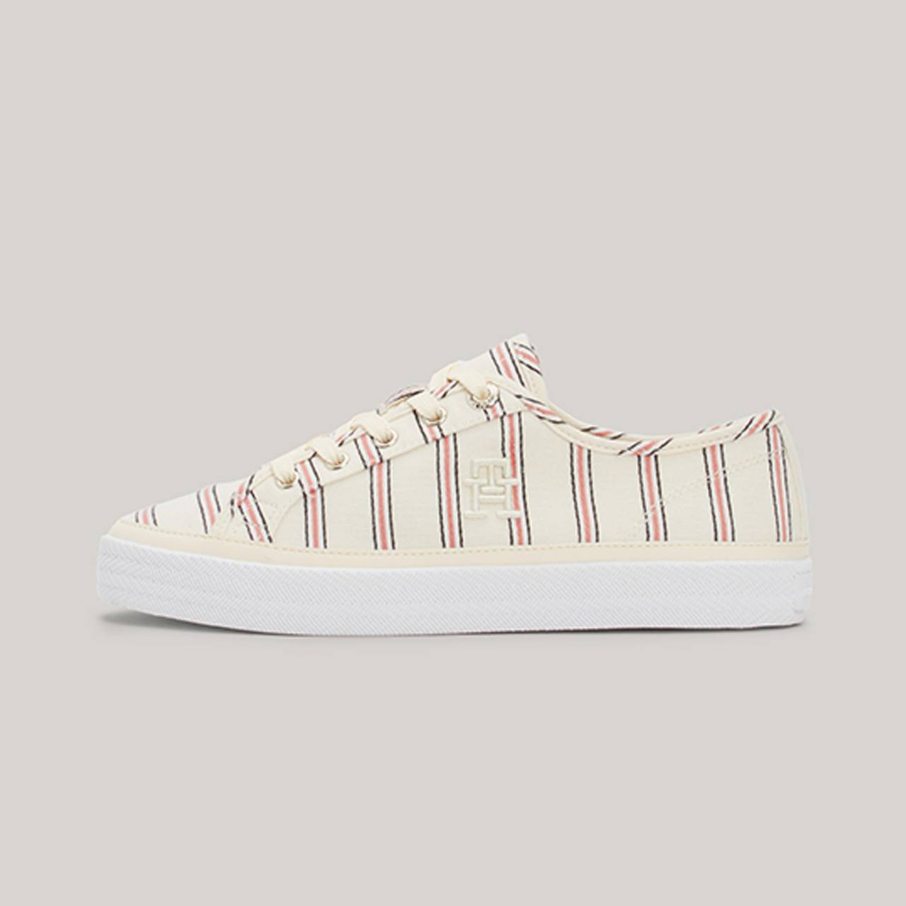 Foto 4 pulgar | Tenis Tommy Hilfiger Foxie 2d Color Beige Casual Para Mujer