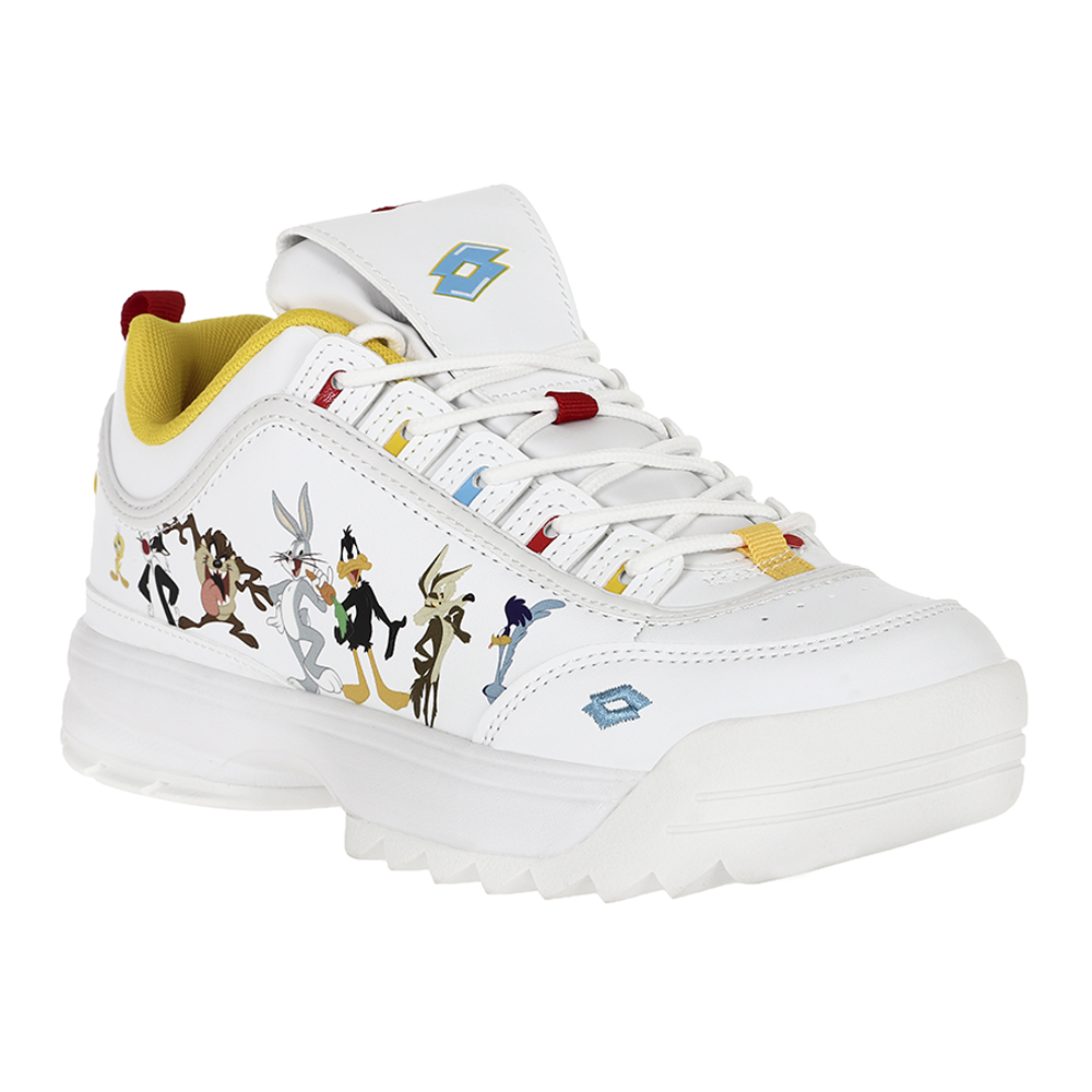 Foto 2 pulgar | Tenis Lotto Sport Wicked LOONEY TUNES 1 color Blanco