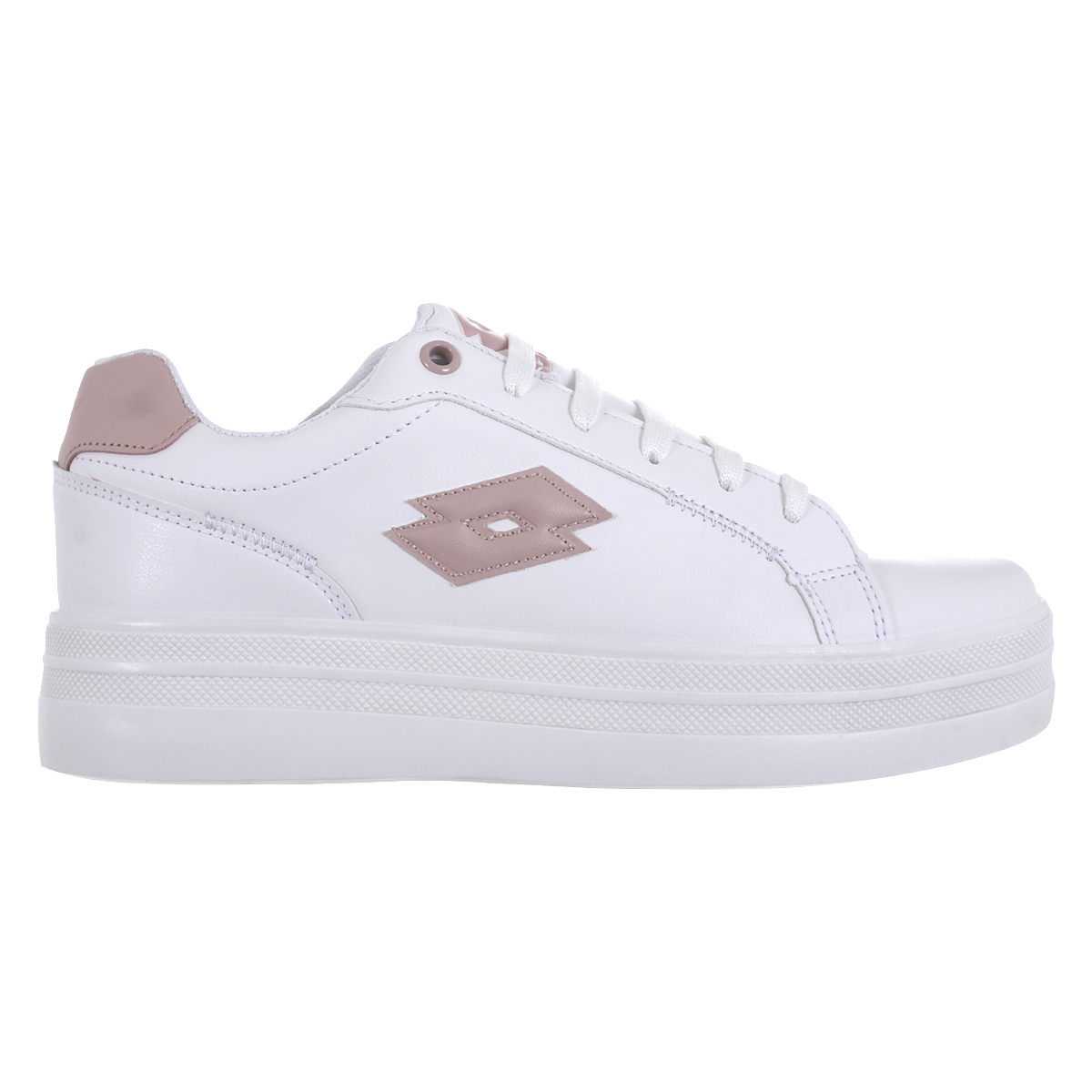 Tenis Lotto Baute Para Dama Color Blanco