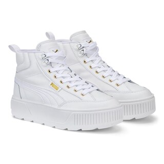 Foto 3 | Tenis Puma Karmen Mid color Blanco para Mujer