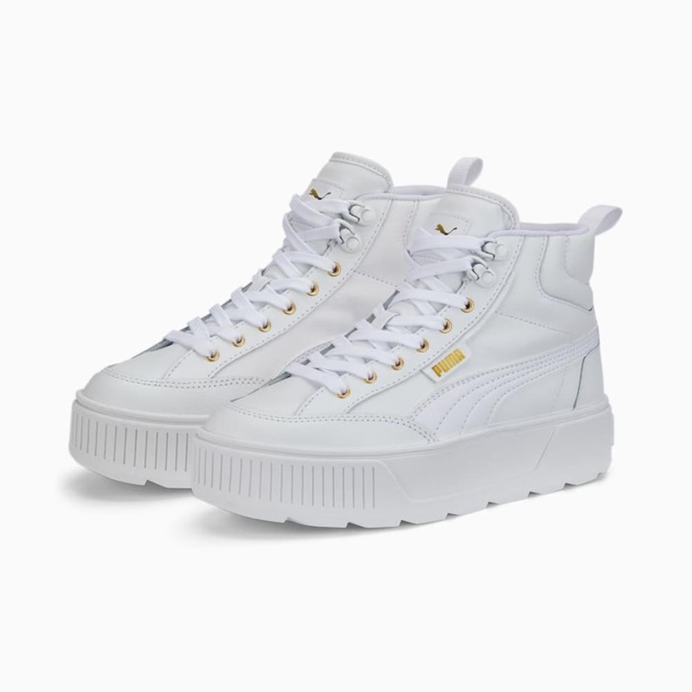 Foto 4 | Tenis Puma Karmen Mid color Blanco para Mujer