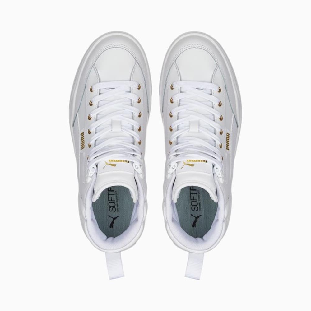 Foto 5 | Tenis Puma Karmen Mid color Blanco para Mujer