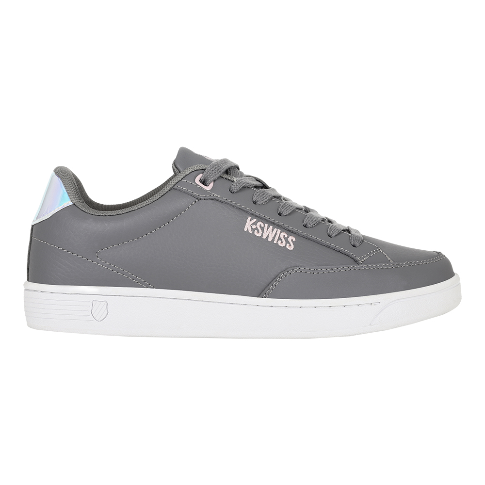 Foto 3 pulgar | Tenis K-Swiss Court Ace V color Gris para Mujer