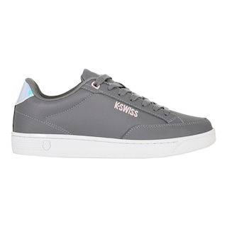 Foto 2 | Tenis K-Swiss Court Ace V color Gris para Mujer