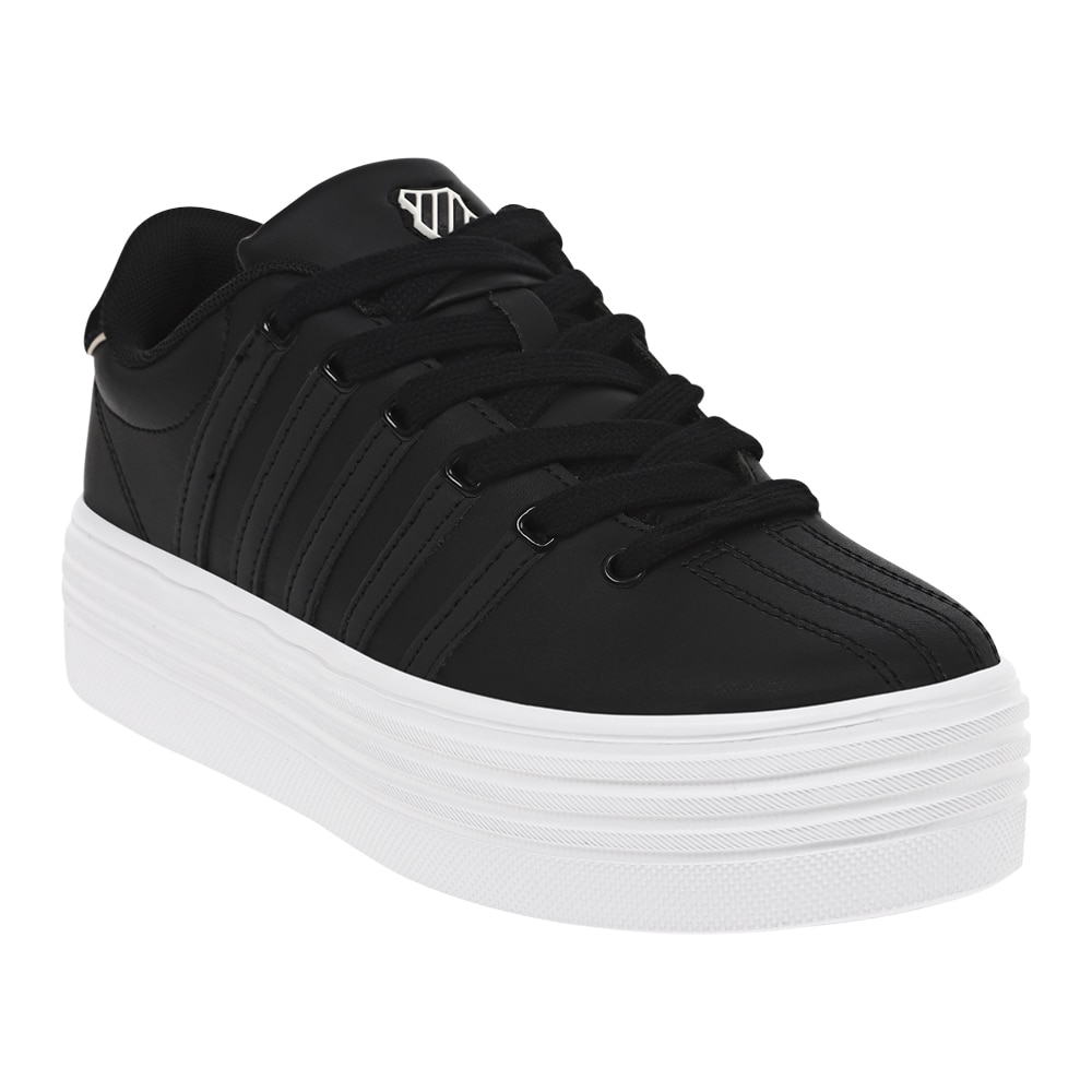 Tenis k swiss negro con blanco hot sale