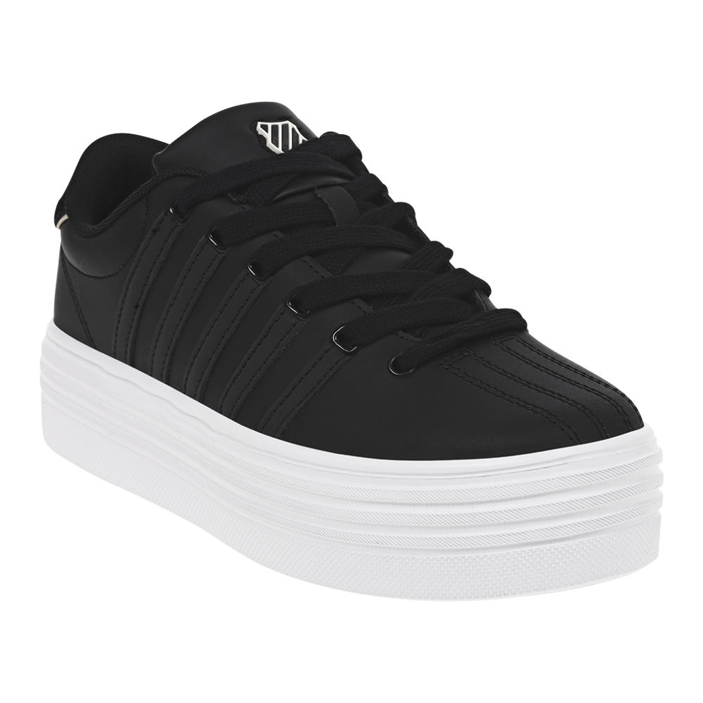 Tenis Court Pro V High Sde K-Swiss color Negro