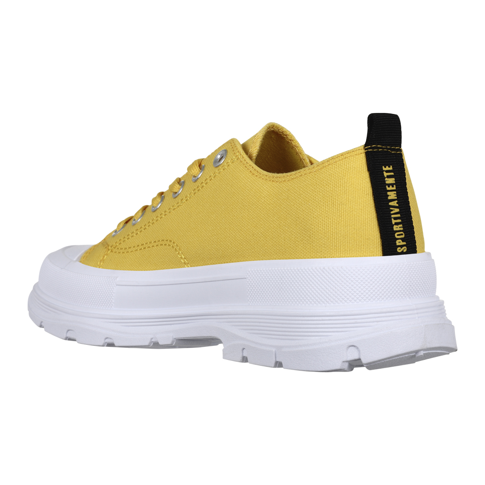 Foto 4 pulgar | Tenis Lotto Sport Astor Low color Amarillo