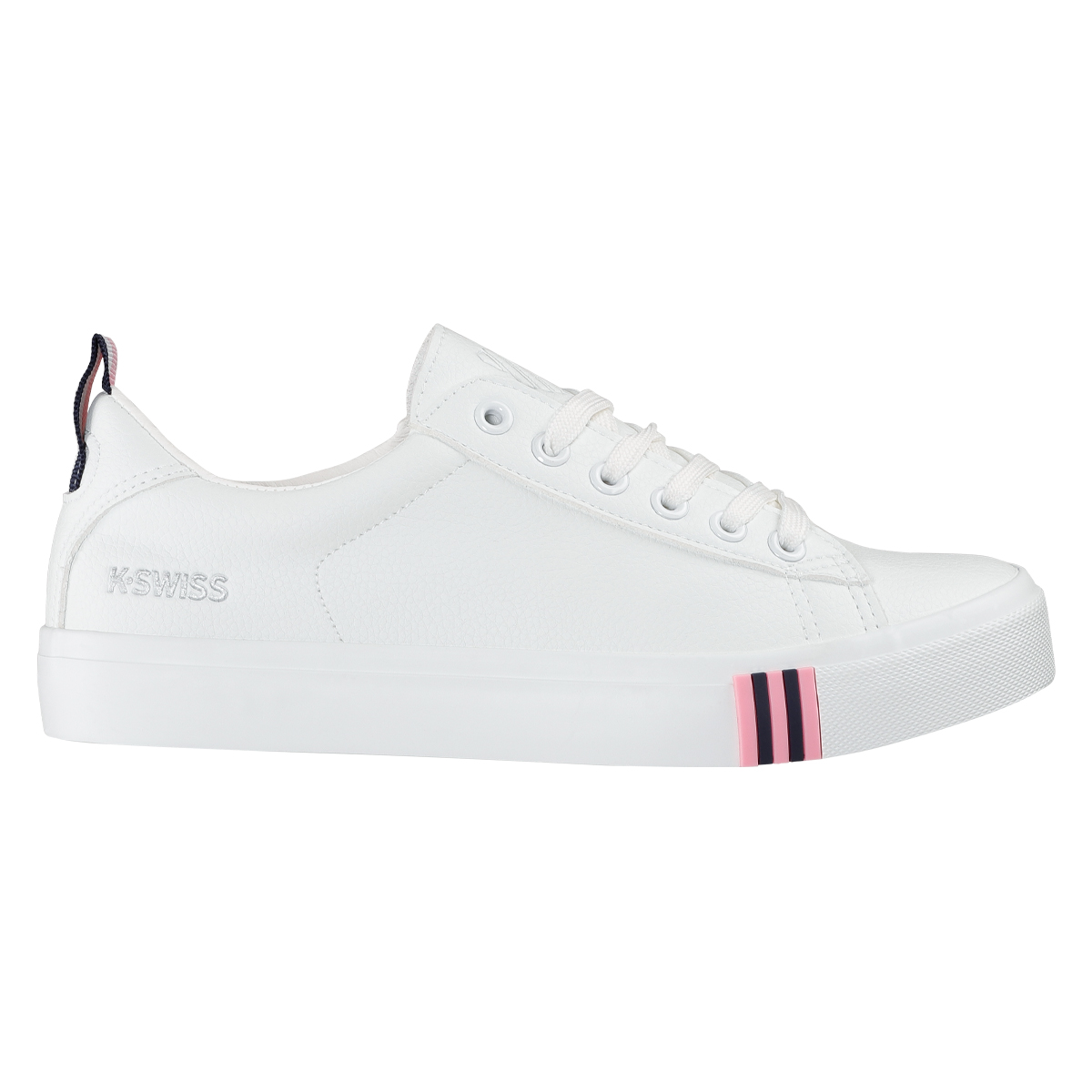 Foto 3 pulgar | Tenis K-swiss Trinity color Blanco para Dama