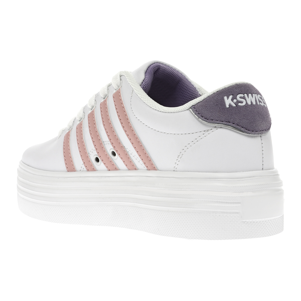 Foto 4 pulgar | Tenis K-swiss Court Pro V High Sde Blanco Para Mujer