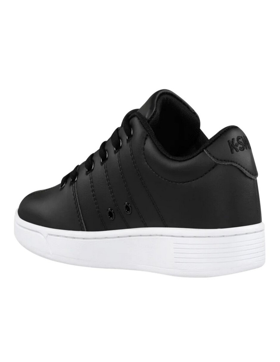 Foto 2 | Tenis K-swiss Court Local V color Negro para Mujer