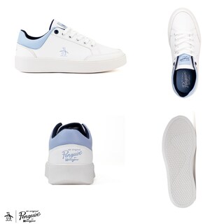 Foto 8 | Tenis Original Penguin OP100354W color Blanco Style Janny