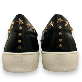 Foto 4 | Tenis Negro Con Estrellas Gillio
