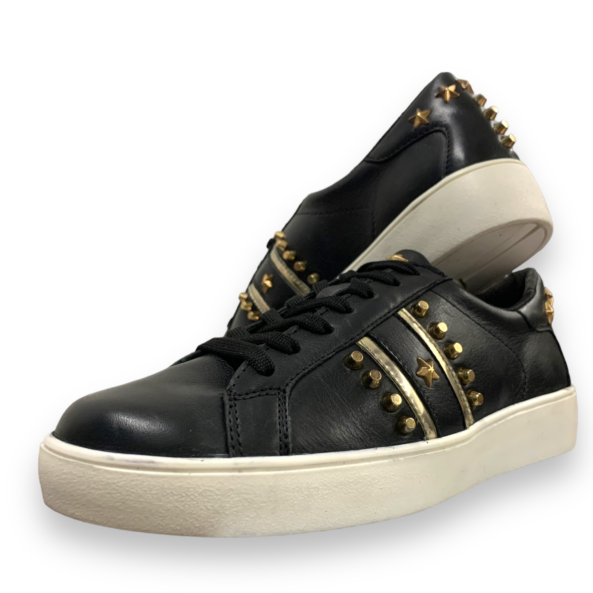 Foto 5 | Tenis Negro Con Estrellas Gillio