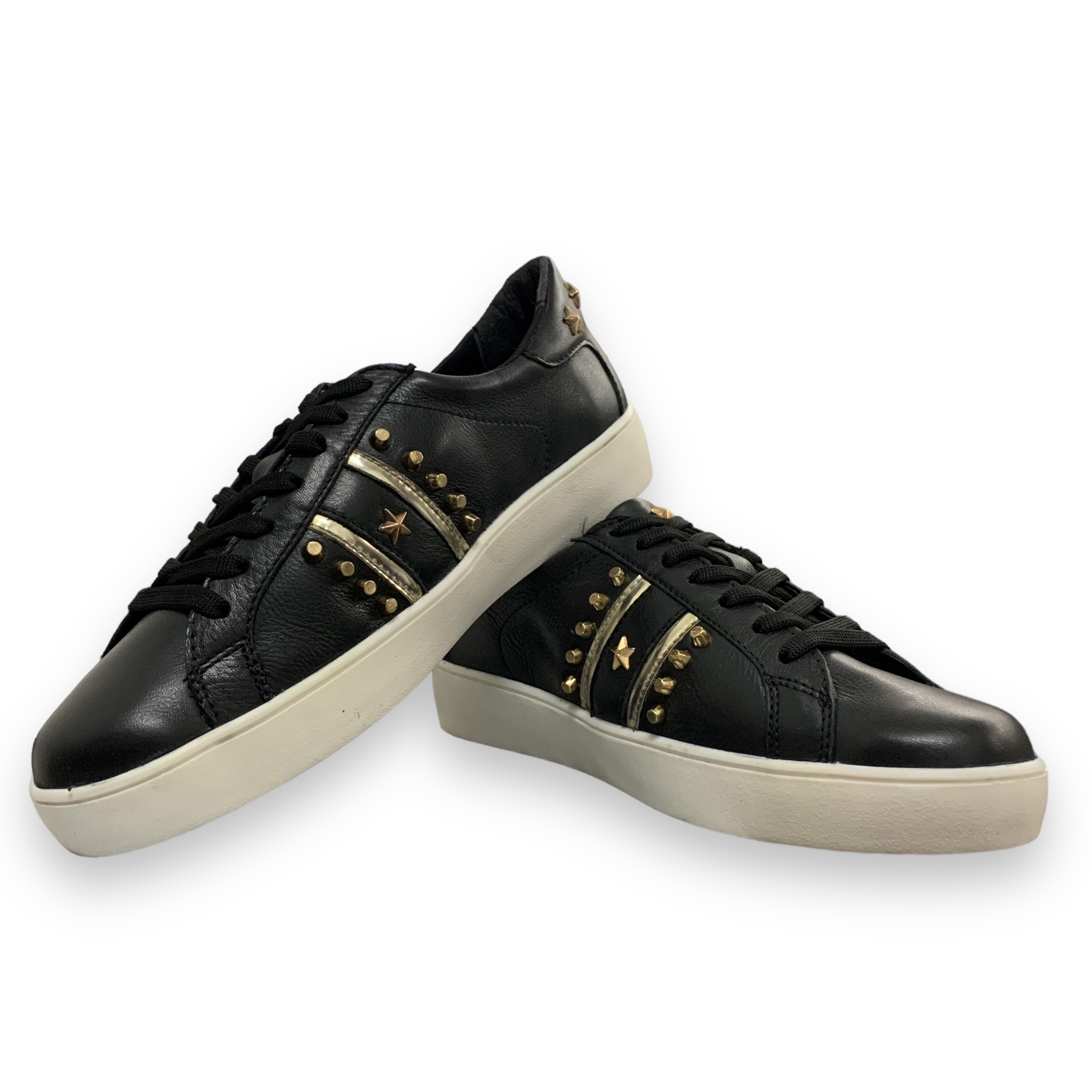Foto 6 | Tenis Negro Con Estrellas Gillio