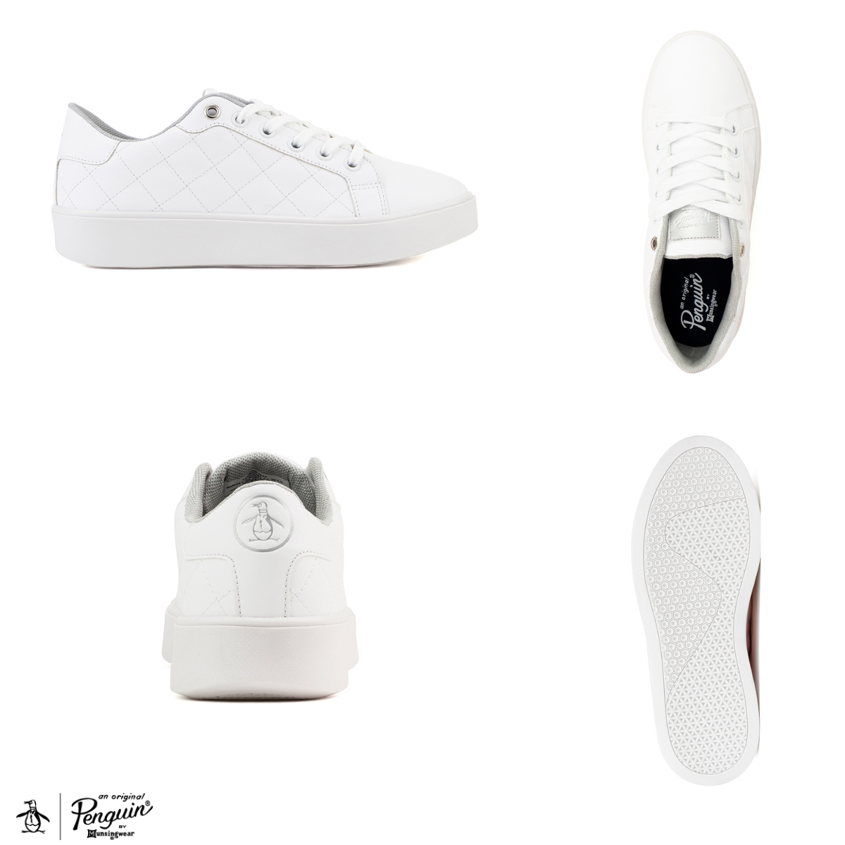 Foto 7 | Tenis Original Penguin Style Cloe Blanco