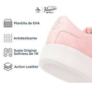 Foto 5 | Tenis Original Penguin Style Cloe Rosa