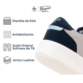 Foto 5 | Tenis Original Penguin Style Emilly Azul Marino