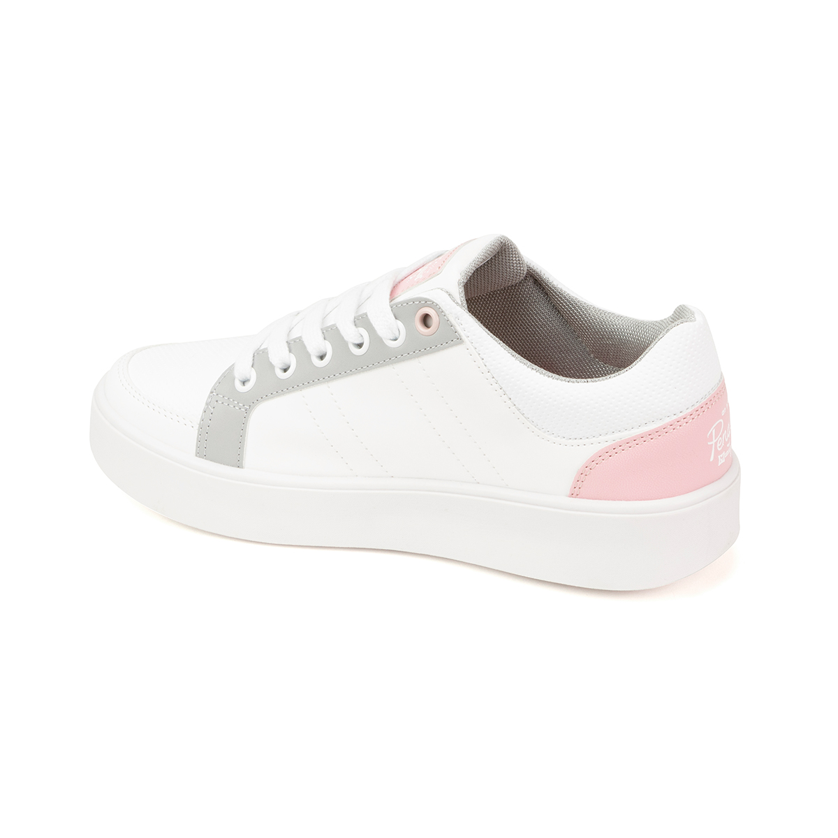 Foto 5 pulgar | Tenis Original Penguin Style Lissa Blanco-gris
