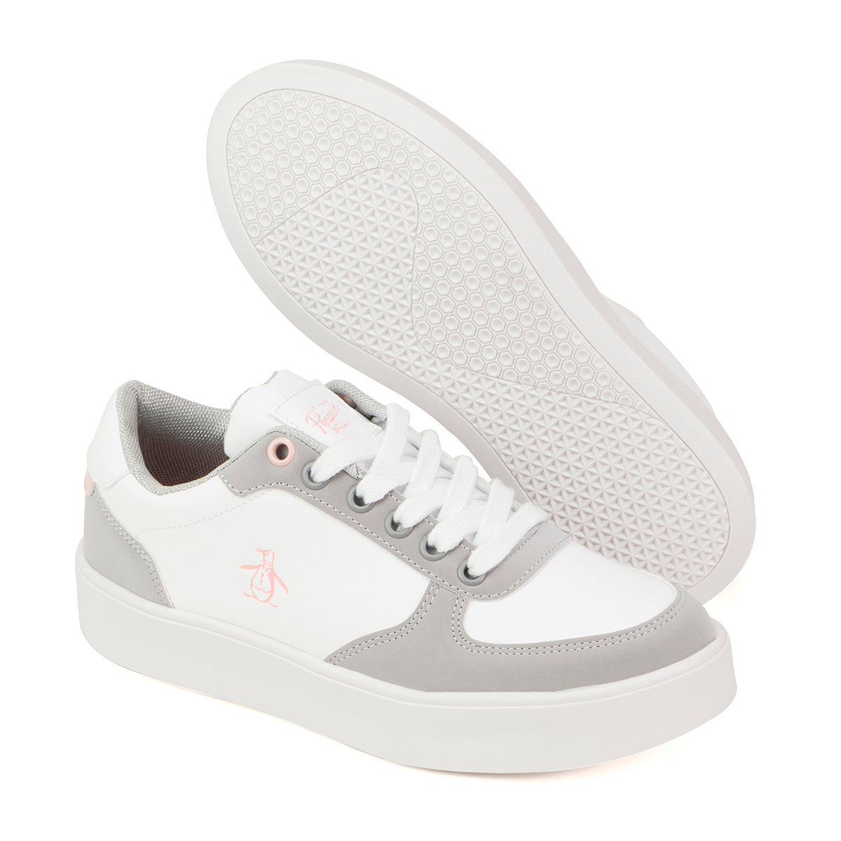 Foto 2 pulgar | Tenis Original Penguin Style Emilly Blanco