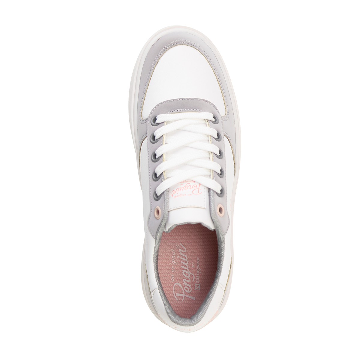 Foto 4 pulgar | Tenis Original Penguin Style Emilly Blanco