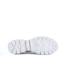 Foto 3 | Tenis con Plataforma Palladium Revolt Lo TX Negro y Blanco para Dama