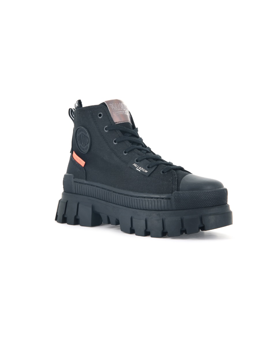 Bota con Plataforma Palladium Revolt Hi Tx Negro para Dama